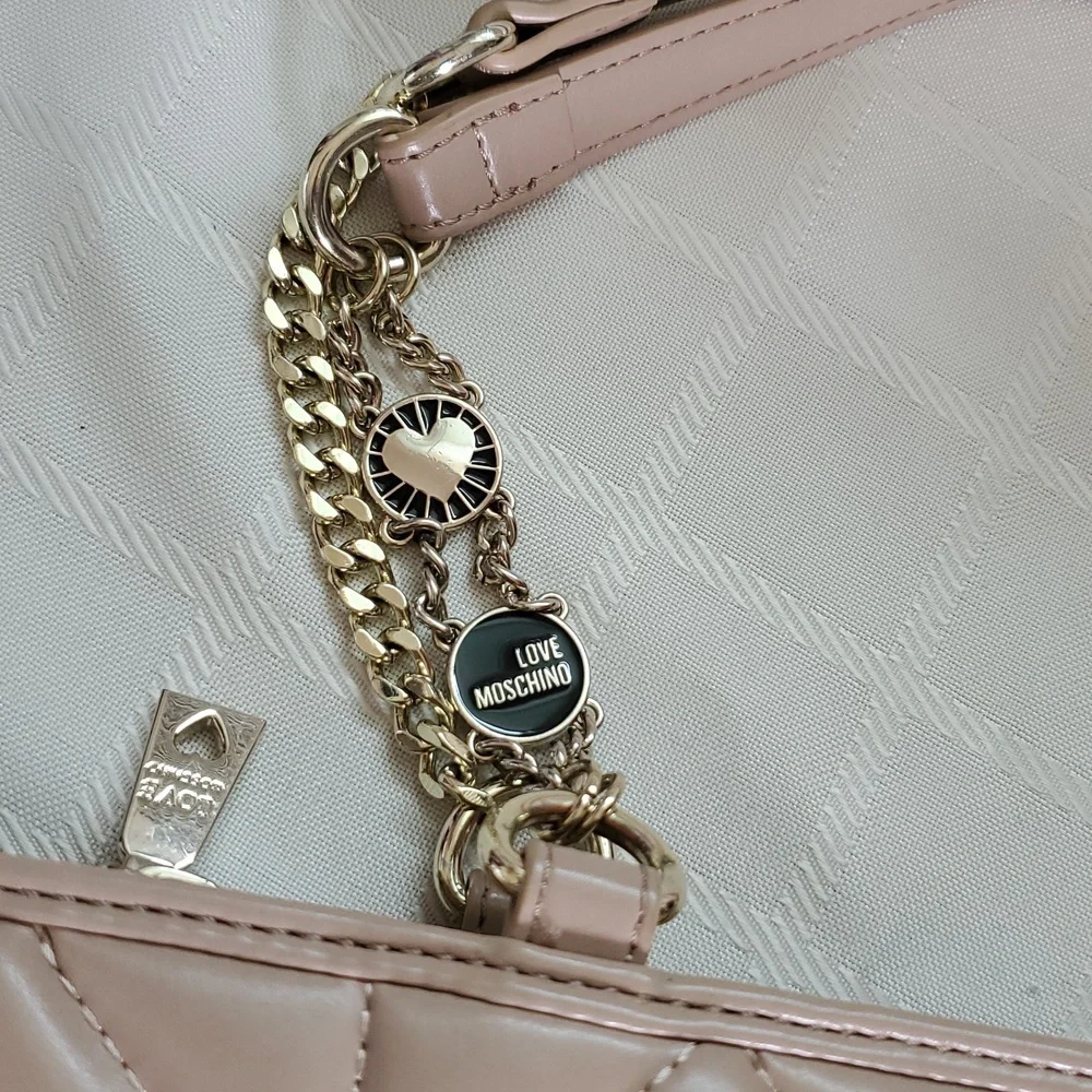 Love Moschino Pink Quilted Shoulder Bag - Picture 4 of 13